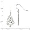 Black Bow Jewelry Sterling Silver Christmas Tree Earrings - 4 of 4
