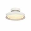 Elk Home Nancy 1 - Light Semi-Flush Mount in  Matte White - 3 of 4