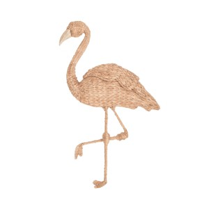 Beachcombers Woven Flamingo Wall Decor - 1 of 3