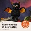 Bearington Echo Plush Stuffed Animal Halloween Black Bat, 7.5 inches - image 2 of 4