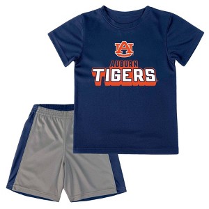 NCAA Auburn Tigers Toddler Boys' T-Shirt and Shorts Set - 1 of 3