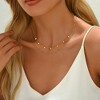 HTUTWOO Rhombus Pendant Necklace, Dainty Layered Necklaces for Women, Trendy Jewelry - 4 of 4