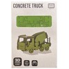 Little & Wood: Woodlet: Medium - Concrete Truck , 3D Wooden Kit-Set, Ages 6+ - 3 of 4