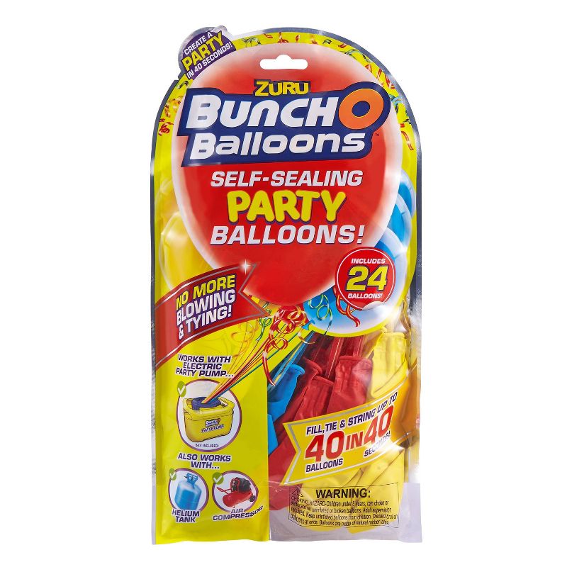 Bunch O Balloons 24 ct Self Sealing Party Balloons Refill Pack by ZURU, 1 of 6