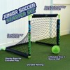 Spalding Glow-in-the-Dark Foldable Soccer Net & Size 3 Ball Set – Junior Starter Kit with Pump & Stakes, Ages 5+ - 2 of 4