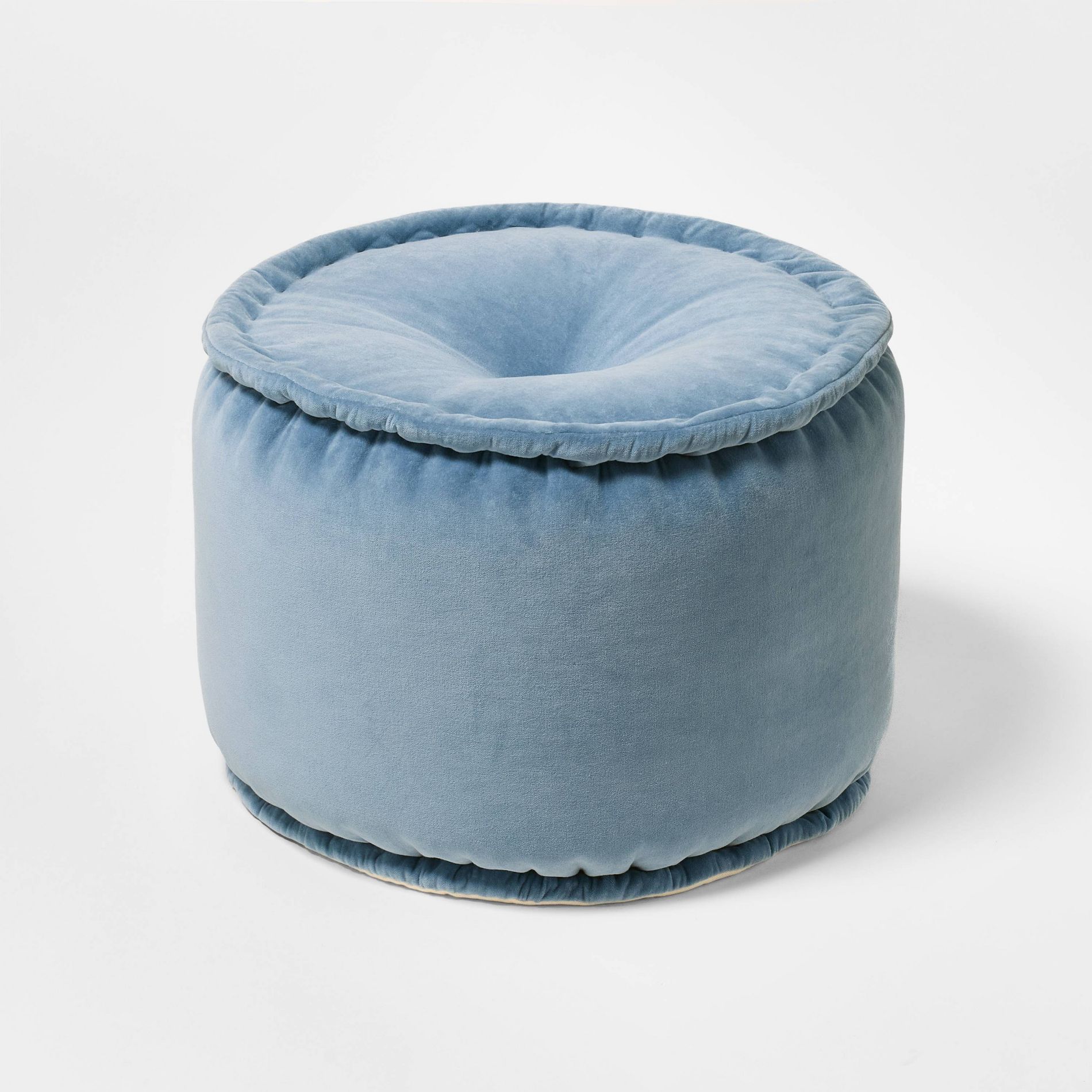 Cotton Velvet Pouf - Threshold™ designed with Studio McGee