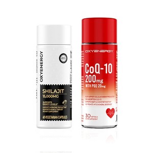 OXYENERGY Shilajit & CoQ10 Bundle - 1 of 1