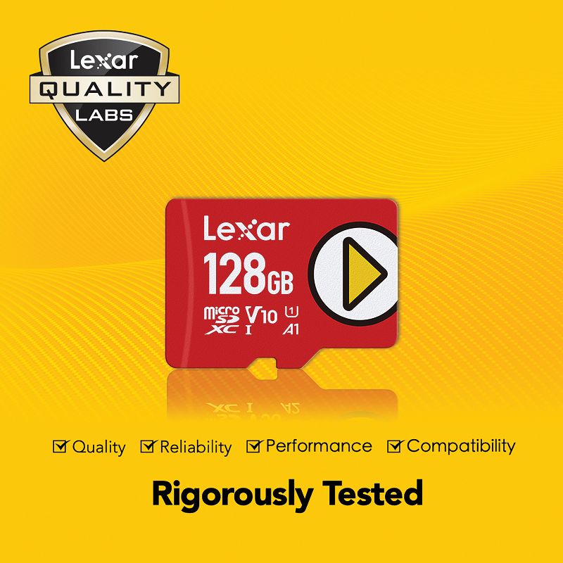 Lexar® PLAY microSDXC™ UHS-I Card, 4 of 8