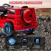 12V Electric Car for Kids, Licensed Mercedes-Benz G63 Ride on Toy with Remote Control, Electric Vehicle with LED Light MP3 USB Bluetooth - 4 of 4
