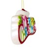 Craftoutlet.Com 3.0 Inch Merry Christmas Ornament Christmas Tree Ornament , Santa Hat (1PC) - 3 of 3