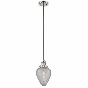 Geneseo - 1 Light Stem Hung Mini Pendant In Industrial Style-8.5 Inches Tall and 6.5 Inches Wide - 1 of 1