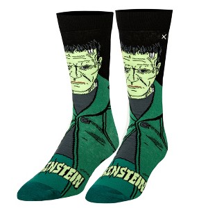 Odd Sox, Frankenstein, Funny Novelty Socks, Large - 1 of 4