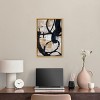 Art Remedy Flowing II Abstract Shapes Wall Art Framed - 2 of 4
