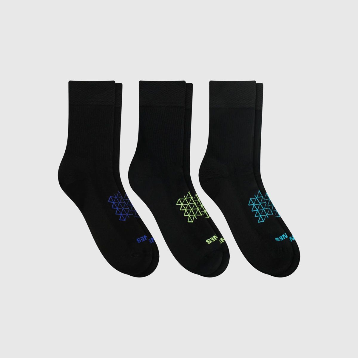 Hanes Men's Absolute Run Crew Socks 3pk - thumbnail 3