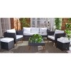 Presla 6 Pc Living Set - Indoor/Outdoor - PAT7715 - Safavieh - 2 of 4