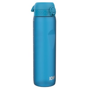 Ion8 BPA Free Recyclon Water Bottle - 32oz Blue 33oz - 1 of 4