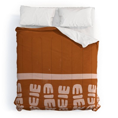 Deny Designs The Phoenix Palms Matu Comforter and Pillow Sham Cream