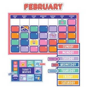 Carson Dellosa Education We Stick Together Calendar Bulletin Board Set (163 pieces) - 1 of 4