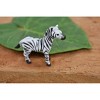 Collectible Wildlife Gifts | Zebra, Hartmann's, Plastic Toy Animal,  Gift, Realistic Figure, Educational Model,  Gift,         2 1/2"       F3551 B17 - 4 of 4
