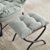 Airsurfer Lazy Chair with Ottoman – Modern Lounge Chair with Armrests, Side Pocket & Footrest, Ideal Upholstered Reading Chair for Small Spaces - 2 of 4