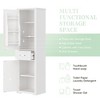 Whisen Tall Bathroom Cabinet with Adjustable Shelf - 4 of 4