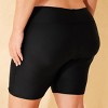 Women's Swim Bike Shorts - Shade & Shore™ Black - 2 of 3