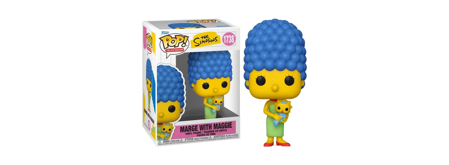 Funko Pop! TV: The Simpsons - Marge with Maggie - Vinyl Figure #1738 #86407