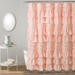 Kemmy Shower Curtain Blush Pink - Lush Décor