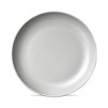 TAG Light Gray Brooklyn Melamine Plastic Dinning Dinner Plate Dishwasher Safe Indoor/Outdoor 11x11 inch Dinner Plate Set 4 - 2 of 2