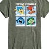 Men's - Inside Out 2 - Festive Christmas Feelings Short Sleeve Graphic T-Shirt - 2 of 4
