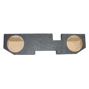QPower QDODGE104DOOR Dodge Quad Cab '02-15 Dual 10" Truck Subwoofer Box - 1 of 4