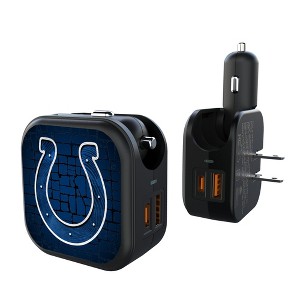 NFL AFC Teams Brick Wall 18-Watt 2 in 1 USB A/C Charger - 1 of 3
