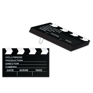 Beistle Clapboard Racket Raise 'N Noisemaker, 2.75" x 4.5", (12/Pkg) Multicolored - 1 of 1