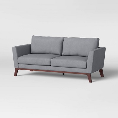 Mini on sale grey couch