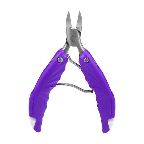 Unique Bargains Toenail Clippers for Thick Nails Stainless Steel Cultrate  Nail Clippers Toenail Clippers Kits 1 Pcs Purple