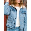 ABLE Women's Adult Shannon Trucker Denim Jacket - 3 of 4