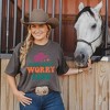 Simply Sage Market Women's Ride More Worry Less Short Sleeve Garment Dyed Tee - 2 of 2