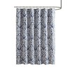 PAGED Luxury Jacquard Shower Curtain, 72x72" Damask Medallion Design Shower Curtain for Bathroom, Silver Curtain -Bathroom Decor - 4 of 4