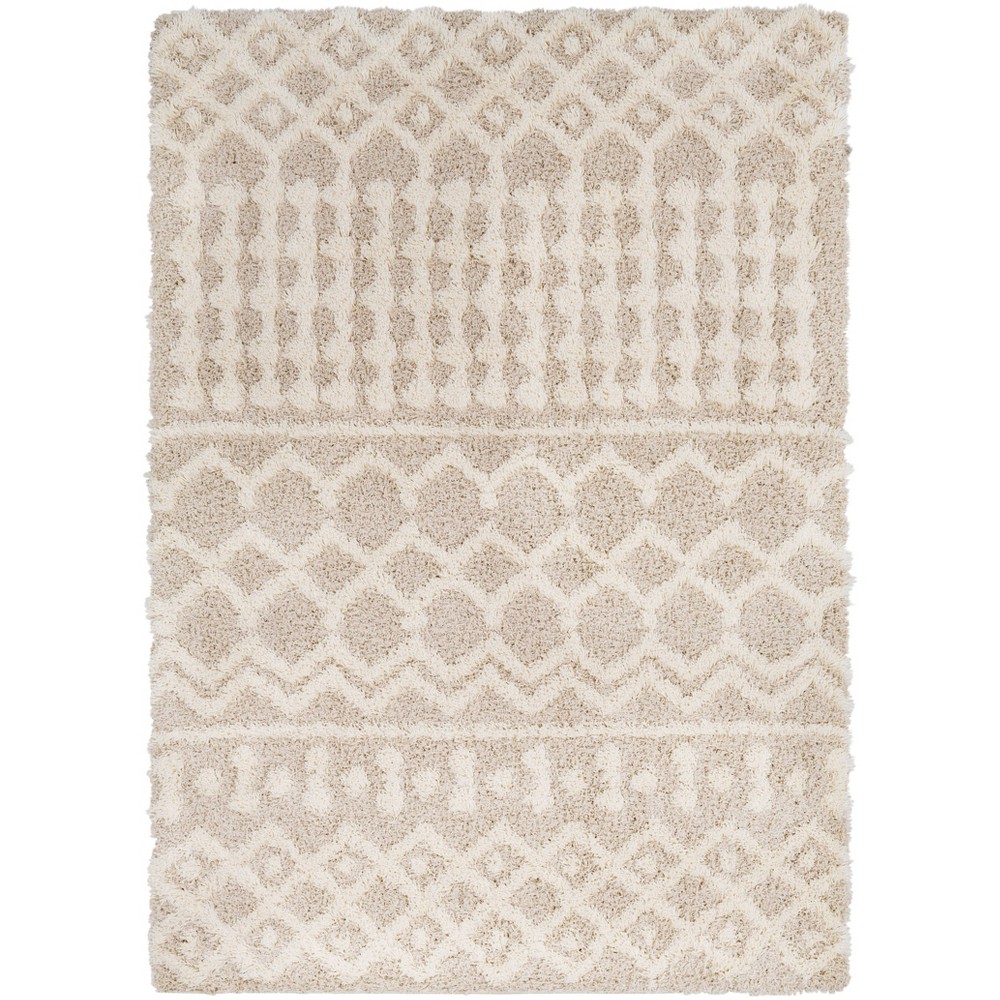 Photos - Area Rug 8'10"x12' Pinnacle Shag Global Rug Cream - Artistic Weavers