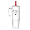 Zak Designs 30oz Stainless Steel Vacuum Sutton Slim Straw Tumbler with Handle - 2 of 4