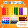 Strictly Briks Classic Flat Bricks Starter Kit, 12 Colors, 144 Pieces, 2x4 Inches, 100% Compatible with All Major Brick Brands - 3 of 4