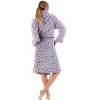 Casual Nights Women's Fleece Long Sleeve Plush Robe - 2 of 3