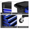Rolling Tool Chest, 5 Drawers Tool Chest, Tool Box With Wheels, High Capacity Tool Chest Organizer With Key Locking for Garage, Warehouse - 4 of 4