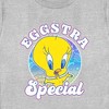 Women's Looney Tunes Easter Eggstar Special Tweety T-Shirt - 2 of 4