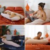 PharMeDoc Pregnancy Pillow, U-Shape Full Body Maternity Pillow - Organic Cotton Cover - 3 of 4