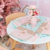 Daydream Society - Mini Pink Gingerbread House Large Plates - Pack of 8 Paper Plates - 3 of 3