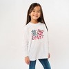 The Juniper Shop All You Need Is Love Coquette Youth Long Sleeve Tee - 2 of 3