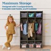 ECR4Kids Streamline 3-Section Coat Locker - 4 of 4