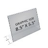Azar Displays L-Shaped Sign Holders Clear Acrylic 10/Pack (112704)  - 2 of 3
