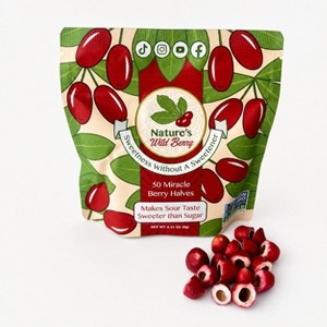 Nature's Wild Berry Miracle Berries 6g Resealable Standup Pouch 50